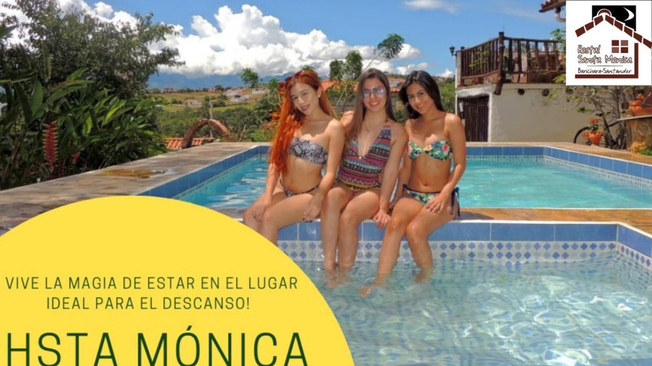 Hostal Santa Monica Barichara Exterior foto