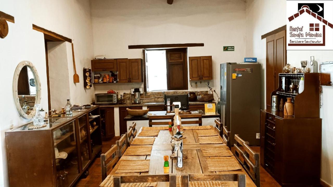 Hostal Santa Monica Barichara Exterior foto