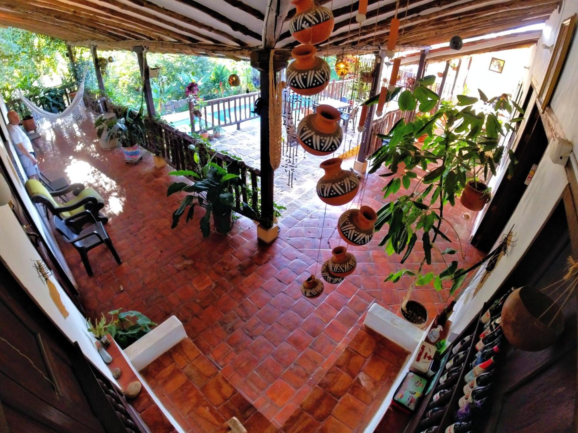 Hostal Santa Monica Barichara Exterior foto